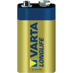 Baterie alcalină VARTA LONGLIFE ALKALINE, 9 V - 1 buc. Baterie alcalină VARTA LONGLIFE ALKALINE, 9 V - 1 buc.